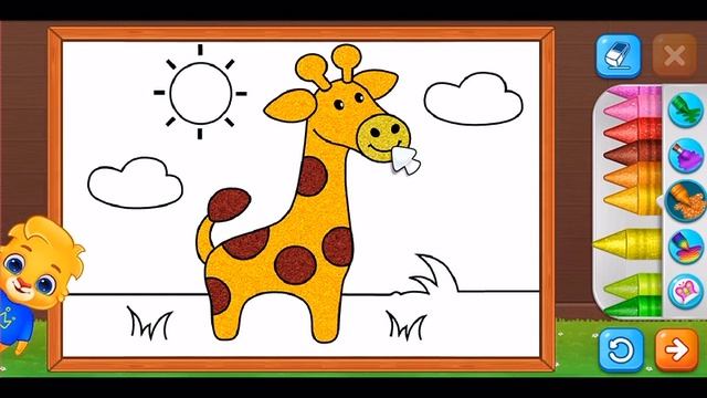 Giraffe#Colouring