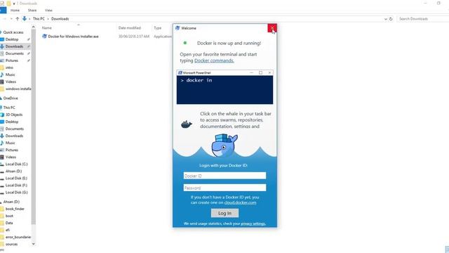 Learn Docker -- How to install docker on Windows
