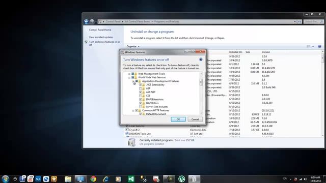 iis 6 install in 2 mnts