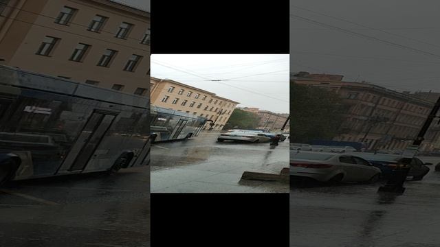 дождь в Санкт-Петербурге