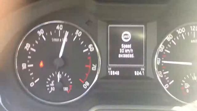 Skoda octavia a7 acceleration 1,6 cc mpi