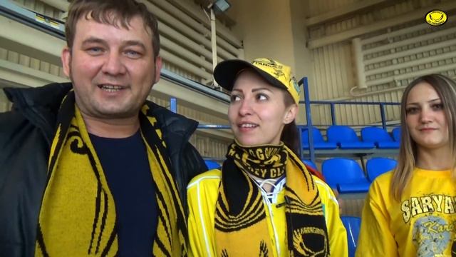 Болельщики "Сарыарки" в Кургане