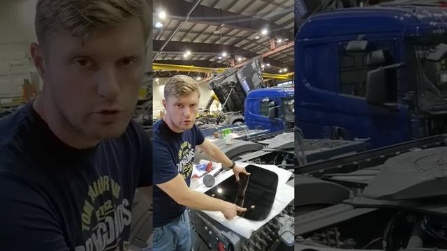 Volvo FH инструкция по вклейке Фальш-стекол