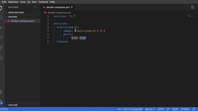 Installing Elasticsearch and Kibana on Ubuntu 20 using docker-compose Elasticsearch 7 2.1