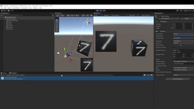 Using ONNX model in Unity by Unity Barracuda Package