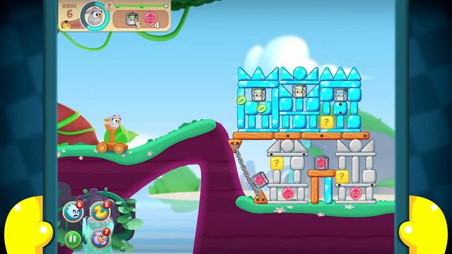 Angry Birds Journey 148 Walkthrough Fling Birds Solve Puzzles Recommend index four stars