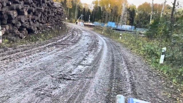 На мотоблоке мб 23 испытываю самодельный прицеп классная двуколка.