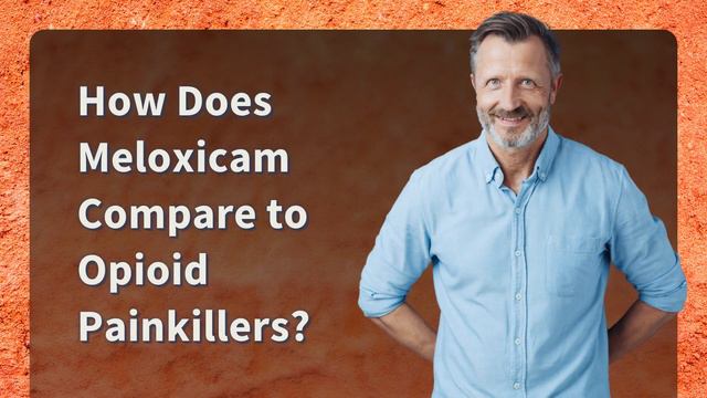 How strong is meloxicam compared to other painkillers?