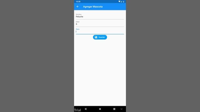 Aplicación Veterinaria MongoDB Flutter