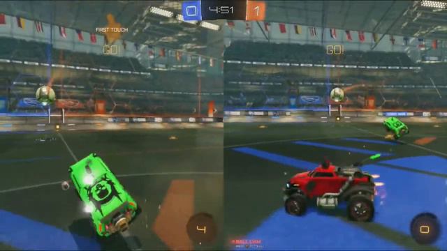 [PC] Rocket League - Splitscreen (ft. SketchyMidget) #10