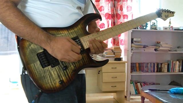 Guitar cover of Death's Crystal Mountain by GuitarDoc Cort x300 Zoom g5n