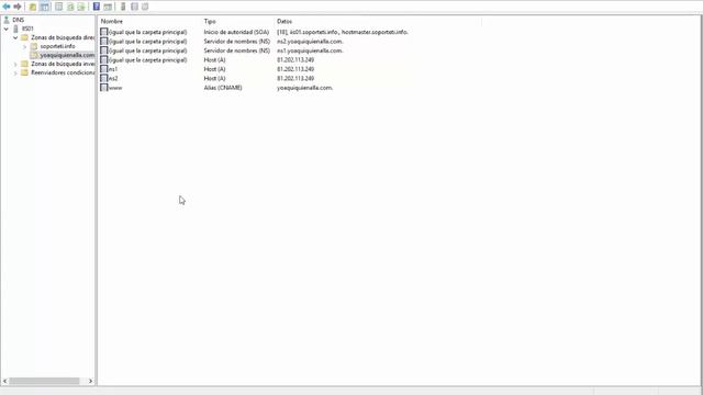 Cómo configurar DNS para atender peticiones WEB externas - Windows Server 2016
