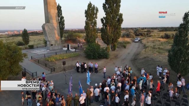 В Волгограде началось восстановление братской могилы на Лысой горе