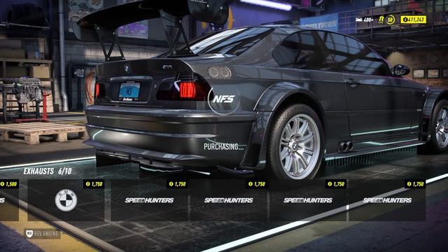 BMW M3 GTR Кастомизация и геймплей Need For Speed HEAT