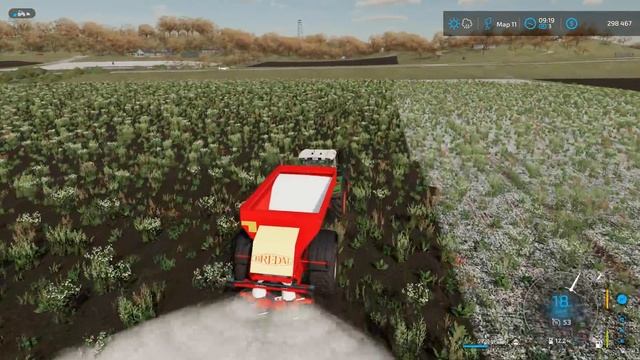 FS 22 - Удобряю поля известью и удобрениями - Фермер в ELMCREEK  10