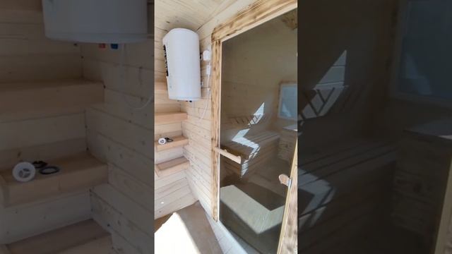 Баня 6*2,4м (три помещения)