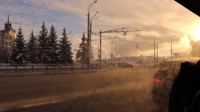Поездка на автобусе  МАЗ-103.465 № 02232 по маршруту №2 в Казани . (05.01.2022)