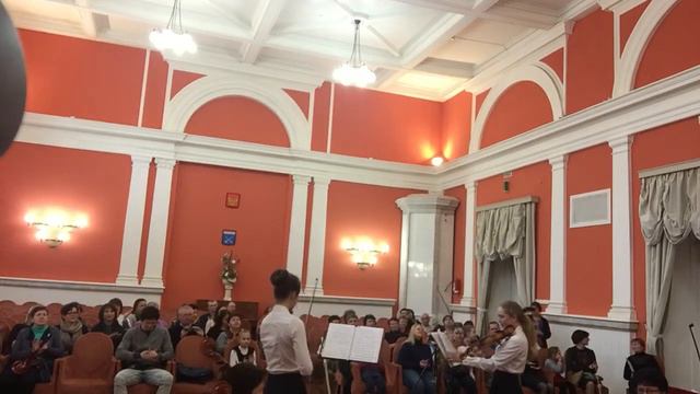 А. Вивальди. Концерт ре- минор для двух скрипок с оркестром. 16 апреля 2017 г.