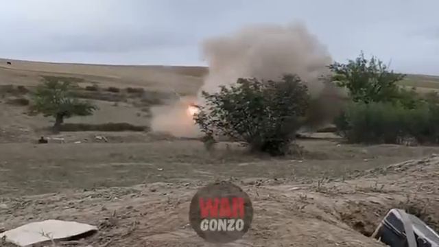 Карабахский "Град" в действии