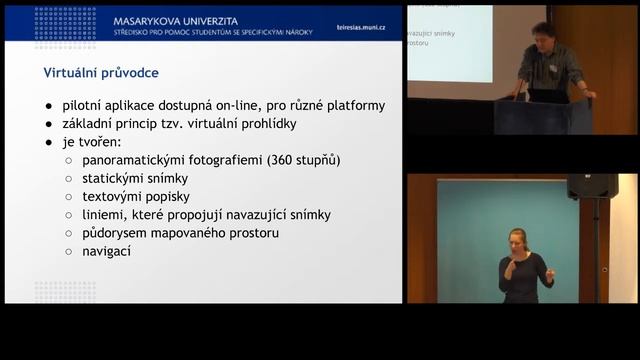 Petr Červenka, Teiresiás: Virtuální průvodce architektonickou přístupností univerzitních budov