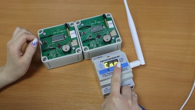 Часть 2 - Как подключить беспроводной узел "I-Sens" к серверу "Гигротермон-RF"