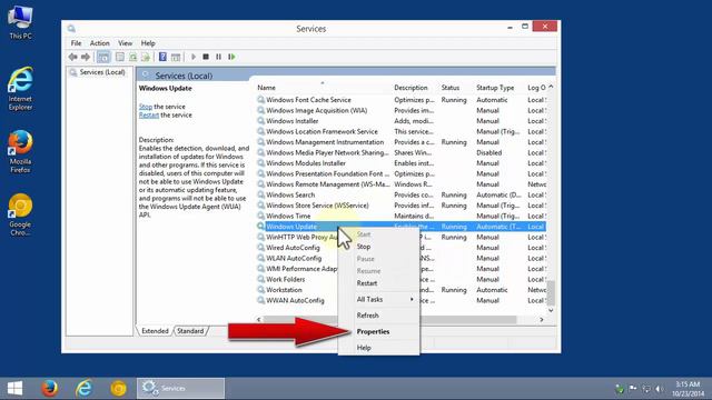 How to disable Windows Update in Windows 8 / 8.1 - Tutorial (HD)