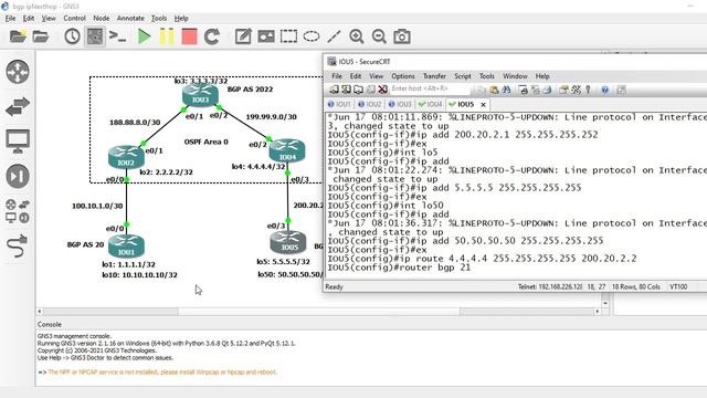 Lab BGP next-hop ip : Cấu hình iBGP Full-mesh, Route Reflector, next-hop ip