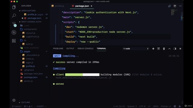 Deploying our Cookie Auth App in Next.js