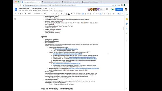 SIG Cluster Lifecycle - Cluster API Office Hours - 20230222