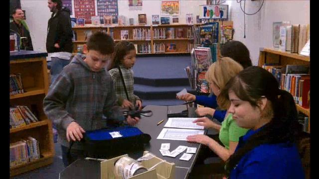 Netbook Distribution Day at Rivera Elementary