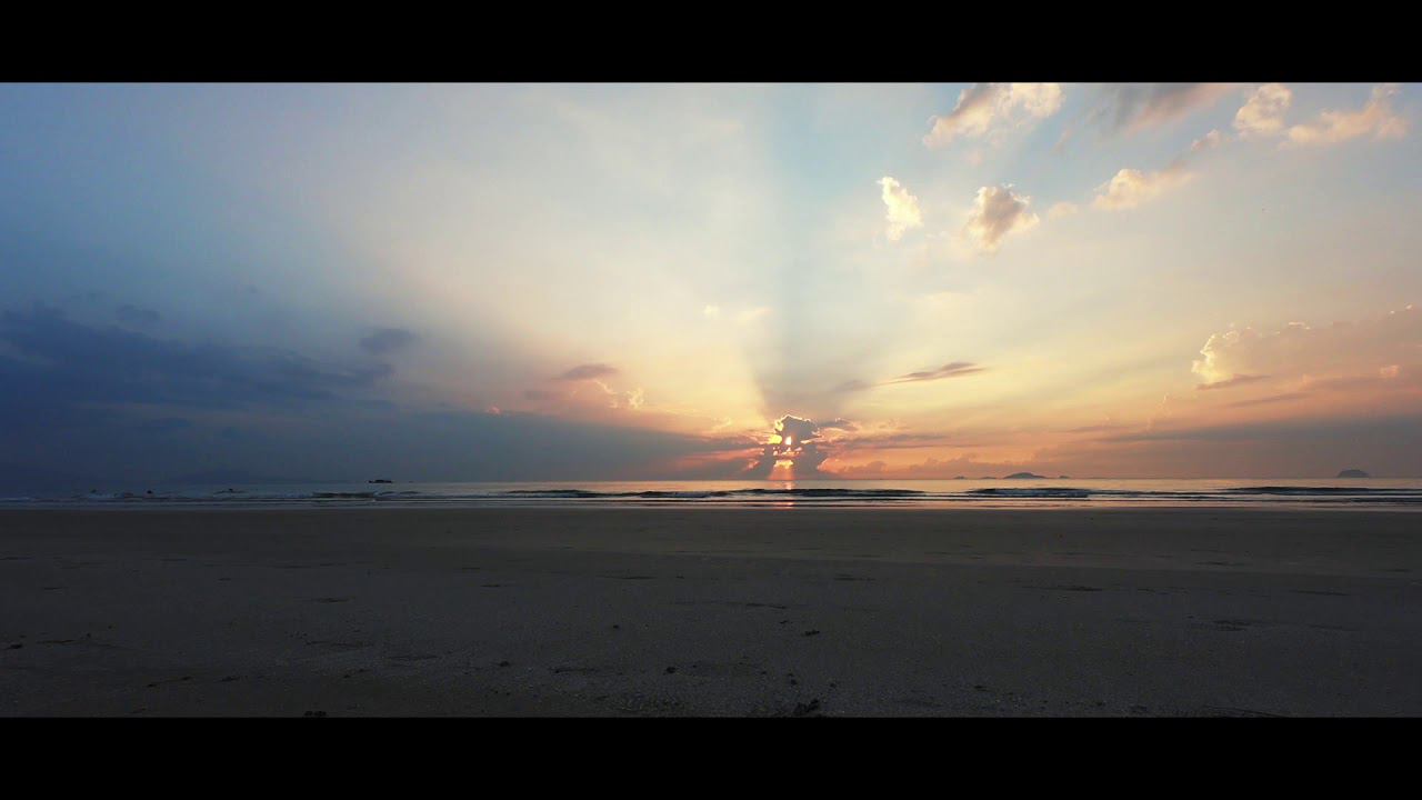 Sunrise on the beach