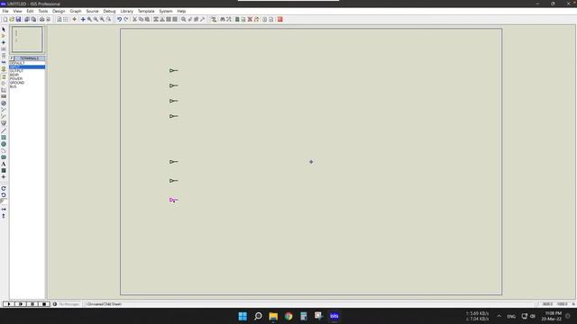 Design and Simulate 4 Bit Full Adder using PROTEUS