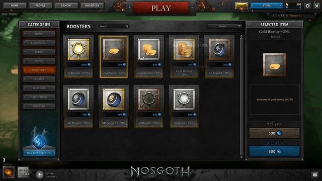 Nosgoth - что купить за деньги?