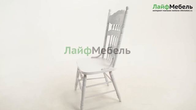 Стул CCKD   828 S белый антик с патиной