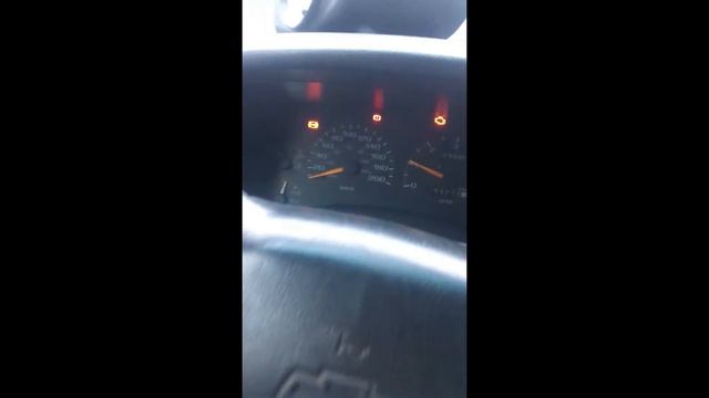 АКПП в аварийном режиме после автозапуска на Chevrolet Blazer