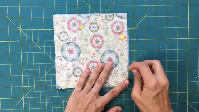 Video tutorial:  Drunkard's path quilt block