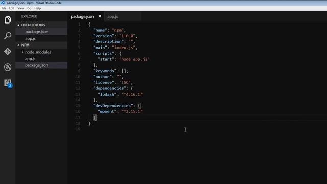 npm Tutorial for Beginners - 16 - npm Scripts
