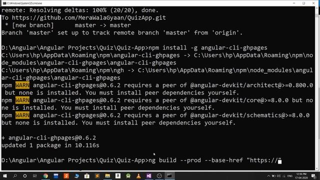 How to deploy Angular project or app on GitHub in hindi | Mera Wala Gyaan