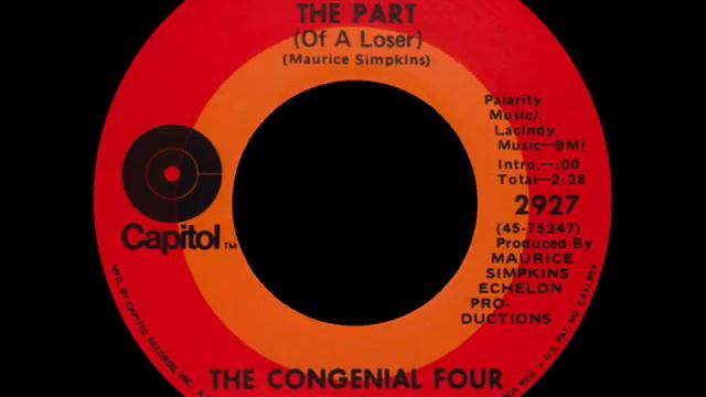 You Played The Part Of A Loser The Congenial Four 1970