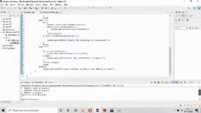 ProjetoJava - Manipulação de arquivo.txt