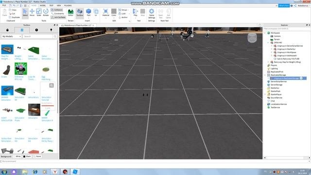 как сделать качок симулятор ROBLOX STUDIO