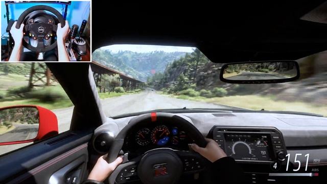 1100HP Nissan GT-R NISMO - Forza Horizon 5 (Steering Wheel + Shifter) Gameplay