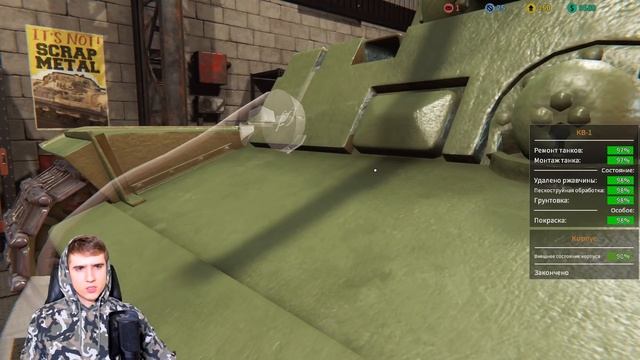 TANK MECHANIC SIMULATOR 2020 - ПЕРВЫЙ ВЗГЛЯД ! ЭТО НЕВЕРОЯТНАЯ ИГРА ! БОМБА !