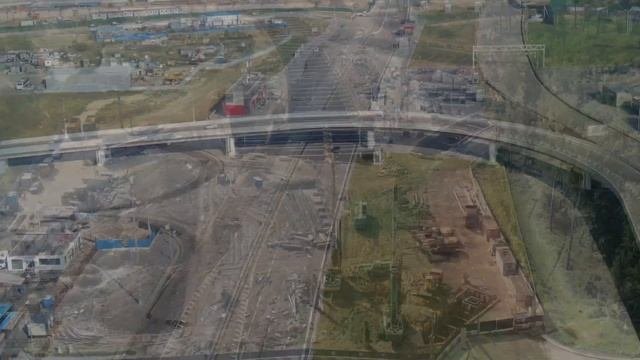 Продление Сокольнической линии и строительство новой станции метро Новомосковская 09.08.2021г.