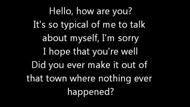 Adele - Hello Lyrics (Official video)