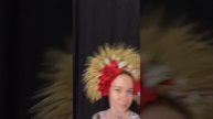 Процесс создания короны из колосков #лисьямастерская