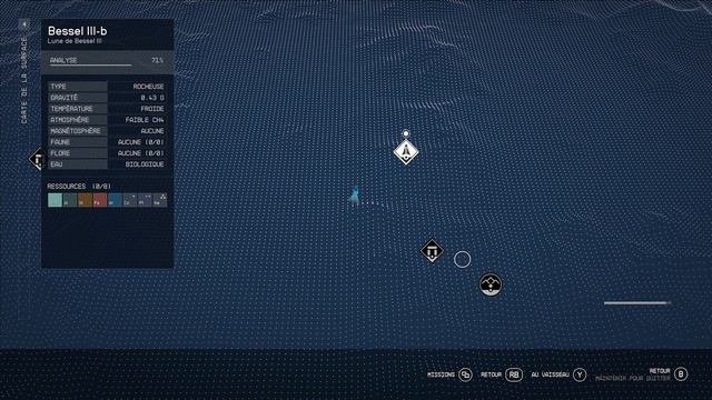 starfield outpost location Bessel lll-b  precision on Vash Cowaii s video 