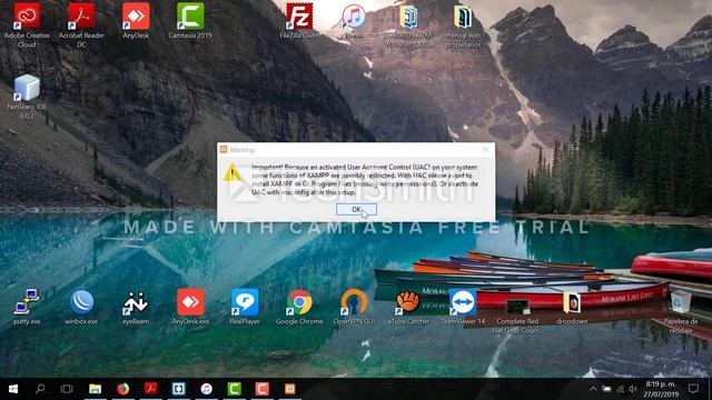 Instalar netbeans , xampp y probar primer index.php