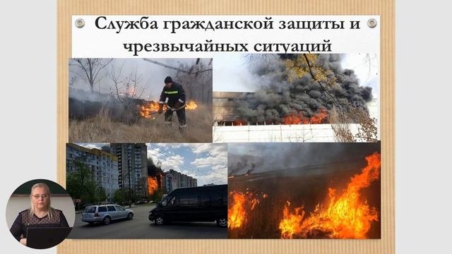 7й класс Развитие личности Рекомендации государственых учереждений относительно ЧС
