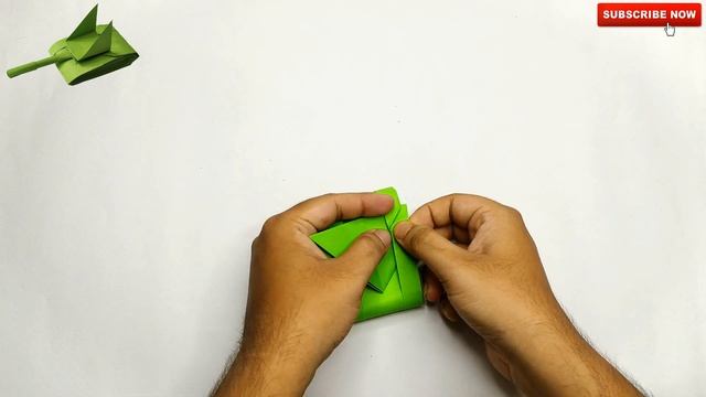 how to make a paper origami army tank - Easy Tank Tutorials  танк из бумаги